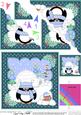 Christmas Pip Penguin's Igloo Scallop Corner