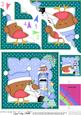 Christmas Bobbin Robin's Letter for Santa Scallop Corner