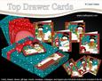 3D Christmas Snowman Top Drawer Cards Bumper Kit