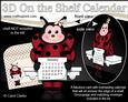 3D on the Shelf Everlasting Calendar Kit - Little Ladybird