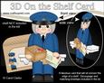 3D on the Shelf Card Kit - Little Postwoman Page