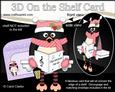3D on the Shelf Card Kit - Little Christmas Pip Penguin