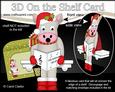3D on the Shelf Card Kit - Little Christmas Gigi Horse