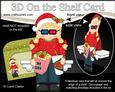 3D on the Shelf Card Kit - Little Christmas 3D Film Night