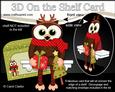 3D on the Shelf Card Kit - Christmas Little Hoot Owl