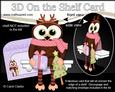 3D on the Shelf Card Kit - Christmas Little Hoot Owl