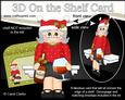 3D on the Shelf Card Kit - Little Christmas Tipple Brandy