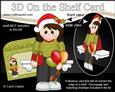 3D on the Shelf Card Kit - Little Christmas Party Goer