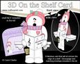 3D on the Shelf Card Kit - Christmas Snowman Rio