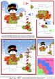 Christmas Snowman Rio's Presents Shell Edged Side Stacker
