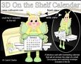 3D on the Shelf Everlasting Calendar Kit - Little Butterfly