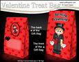 3D Valentine Romance Boy Arran Gift Bag Mini Kit