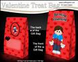 3D Valentine Romance Man Brody Gift Bag Mini Kit