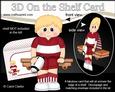 3D on the Shelf Card Kit - Little Rugby Boy Richie