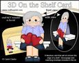 3D on the Shelf Card Kit - Hearts Love & Romance Lady Vera