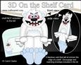 3D on the Shelf Card Kit - Little Big Foot Yeti Shmoops