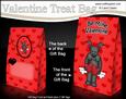3D Valentine Romance Scottie Dog Gift Bag Mini Kit
