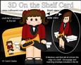 3D on the Shelf Card Kit - Little Trumpet Player Tate
