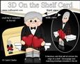 3D on the Shelf Card Kit - Love & Romance Scottish Man Doug