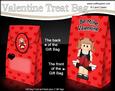 3D Valentine Romance Scottish Girl Gift Bag Mini Kit