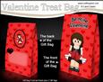 3D Valentine Romance Scottish Lady Gift Bag Mini Kit