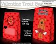 3D Valentine Romance Rusty Dog Gift Bag Mini Kit