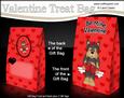 3D Valentine Romance Yorkie Dog Gift Bag Mini Kit