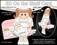 3D on the Shelf Card Kit - 1st Holy Communion Girl Anne
