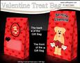 3D Valentine Romance Labrador Dog Gift Bag Mini Kit