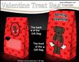 3D Valentine Romance Labrador Dog Gift Bag Mini Kit