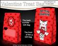 3D Valentine Romance Little Cat Gift Bag Mini Kit