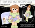3D on the Shelf Card Kit - Amelia New Mummy of Baby Twins