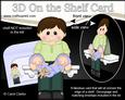 3D on the Shelf Card Kit - Ben New Daddy of Baby Twins