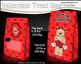 3D Valentine Romance Teddy Bear Gift Bag Mini Kit