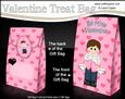 3D Valentine Romance Cute Little Boy Gift Bag Mini Kit
