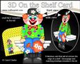 3D on the Shelf Card Kit - Jojo the Clown
