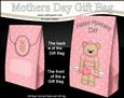 3D Livvy Bear's Heart Mothers Day Gift Bag Mini Kit