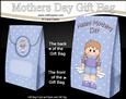 3D Little Girl Laura Mothers Day Gift Bag Mini Kit
