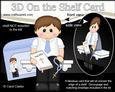 3D on the Shelf Card Kit - 1st Holy Communion Boy Zach