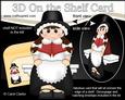 3D on the Shelf Card Kit - Little Welsh Girl Caryl
