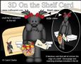 3D on the Shelf Card Kit - Scottie Dog's Flowers for Mum