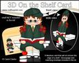 3D on the Shelf Card Kit - Little Schoolgirl Marie