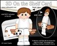 3D on the Shelf Card Kit - Little Footballer Lewie