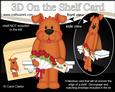 3D on the Shelf Card Kit - Rusty Dog's Flowers for Mum