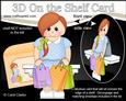 3D on the Shelf Card Kit - Shopping Teen Jesy