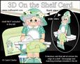3D on the Shelf Card Kit - Gossip Galz - Ironing Ida