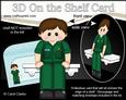 3D on the Shelf Card Kit - Little Nhs Paramedic Matt