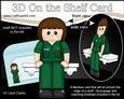 3D on the Shelf Card Kit - Little Nhs Paramedic Sheryl