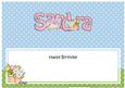 Large Dl Birthday Sandra Gardening Insert