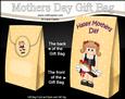 3D Scottish Girl's Flowers for Mum Mothers Day Gift Bag